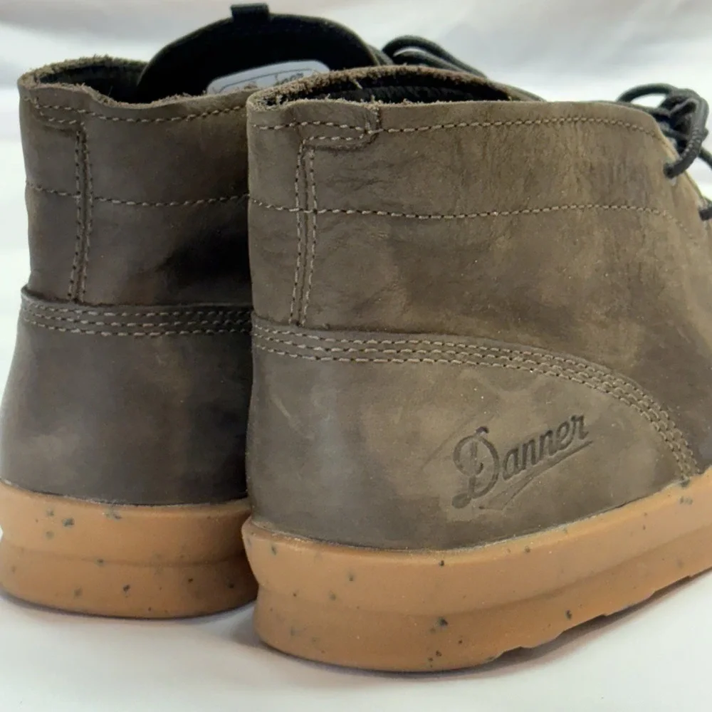Danner Forest Chukka Bracken Leather‎ Boots Men's 9.5 D Brown Rubber Sole